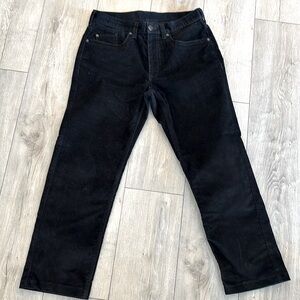 Black Haggar Corduroy Pants - size 32/30